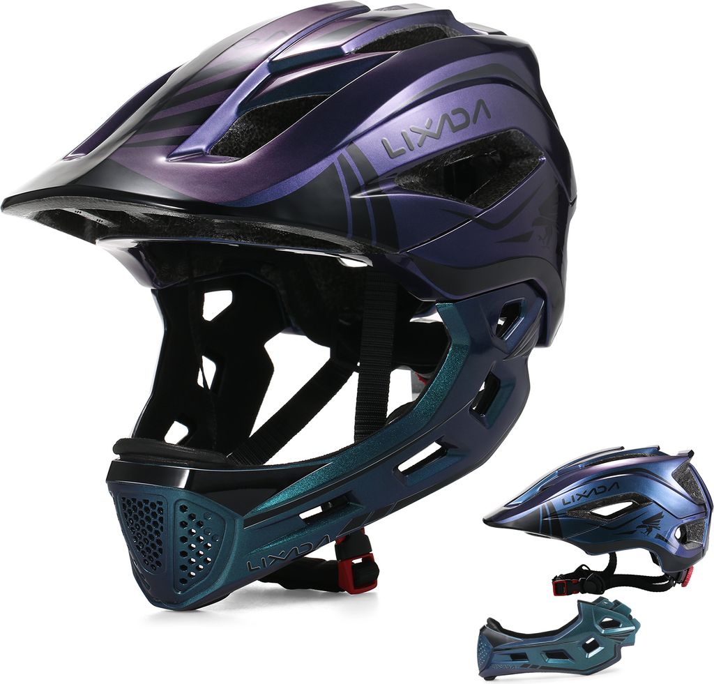 LIXADA kask rowerowy dziecięcy kask rowerowy chłopięcy Zdjęcie produktu
