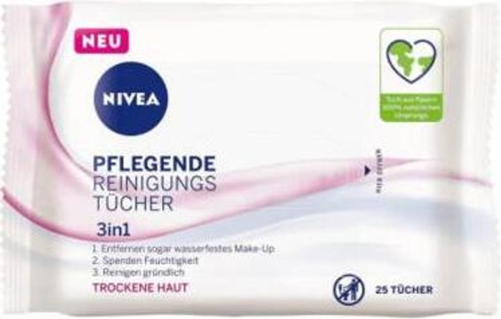 Nivea Visage pflegende Reinigungstücher 25 St