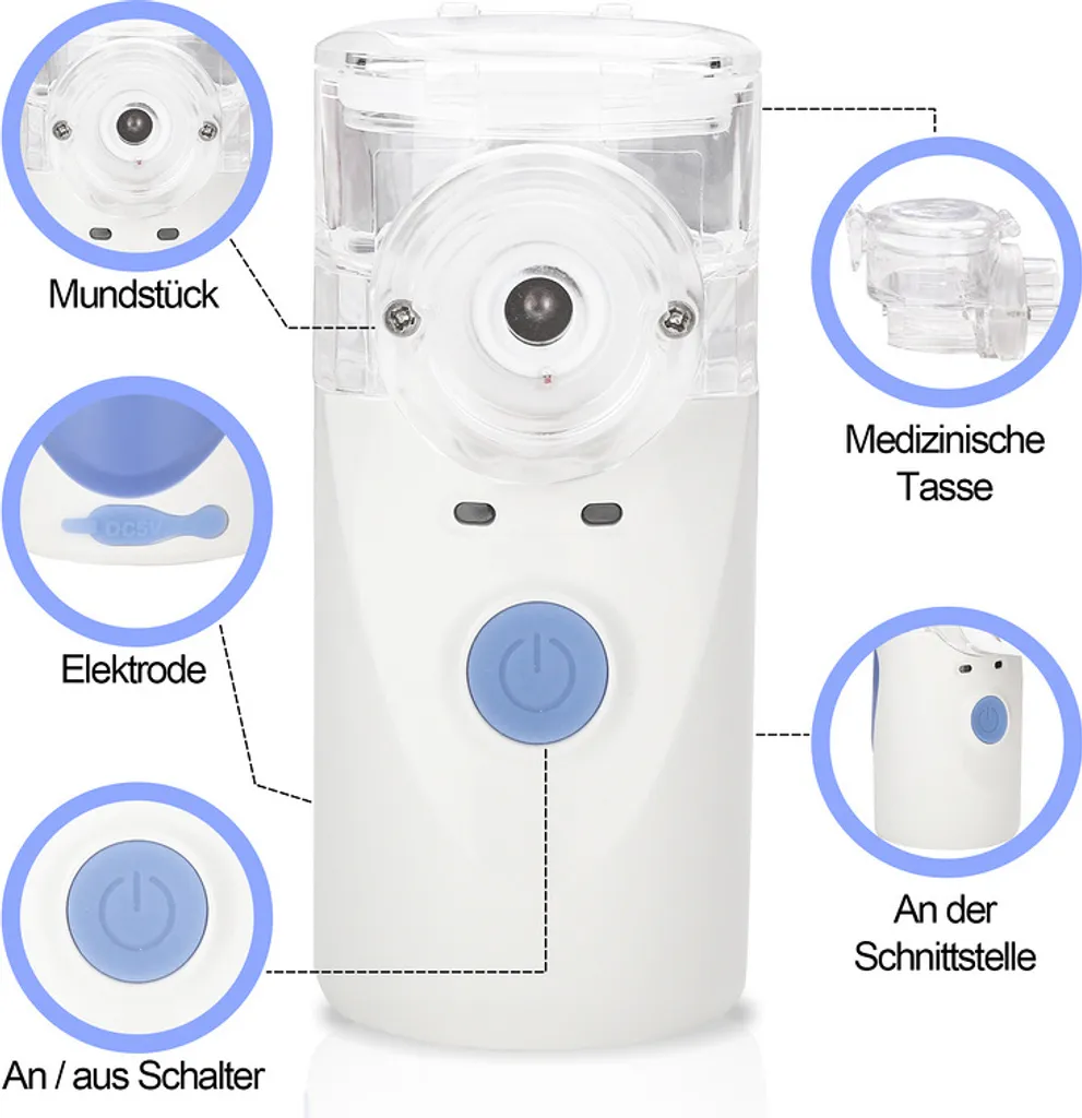 Nebulizzatore TolleTour: Aerosol Silenzioso Portatile - Prezzo e Qualità - 3