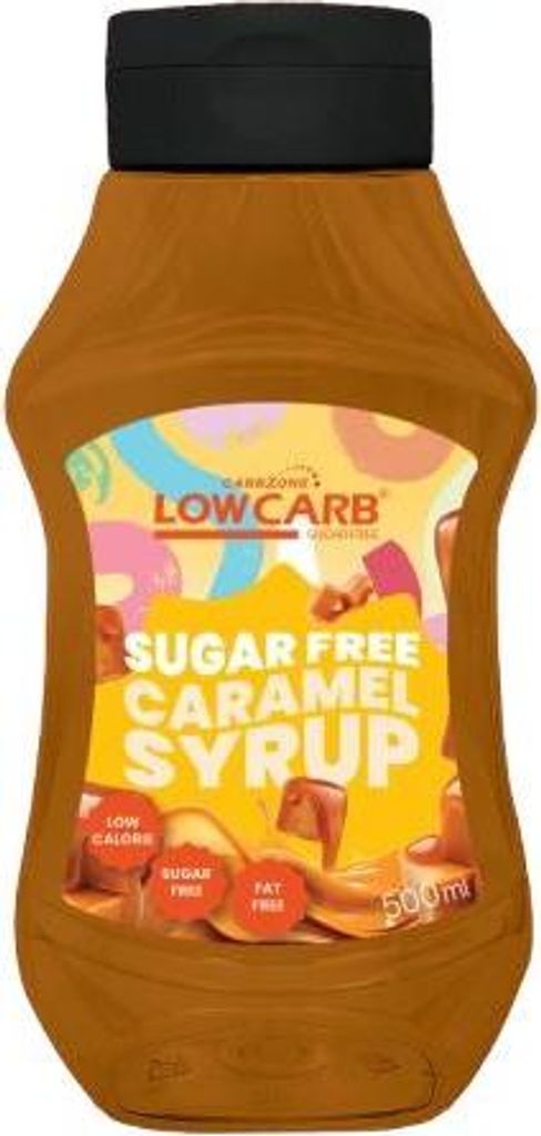 Low Carb® Sugar Free Caramel Syrup 500g Produktbild 