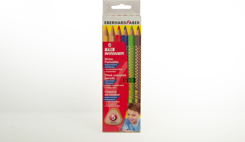 Matite colorate Tri Winner thick metallic, confezione da 6, Immagine del prodotto 