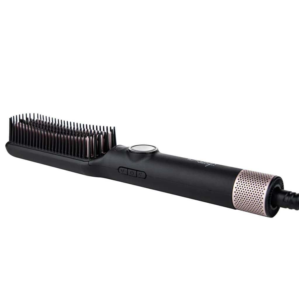 Brosse Lisseuse Cyclone Digital avec Revêtement Céramique et Écran LCD