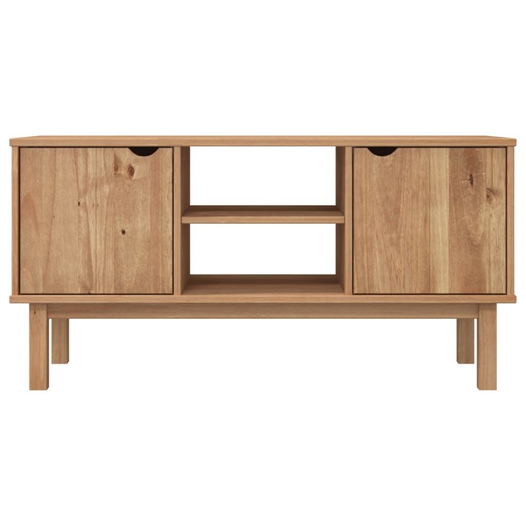"im Sonderangebot"TV-Schrank Industriestil - CLORIS - Fernsehenschrank - OTTA 113,5x43x57 cm Massivholz Kiefer - DEMöbel7037452