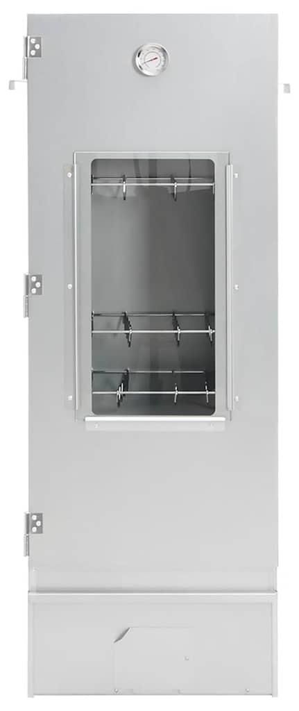 vidaXL Udírna s dřevěnými štěpky 44,5x29x110 cm Pozinkovaná Obrázek produktu 