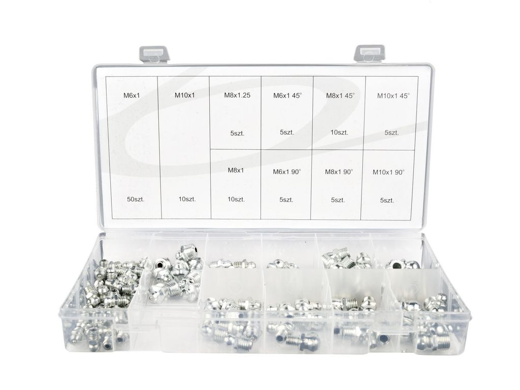 Set-kit 110 testine per ingrassatori manutenzione Immagine del prodotto 