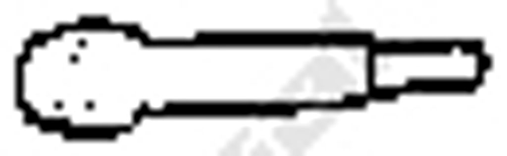 Bosal Schraube, Abgasanlage Endschalldämpfer 258-794