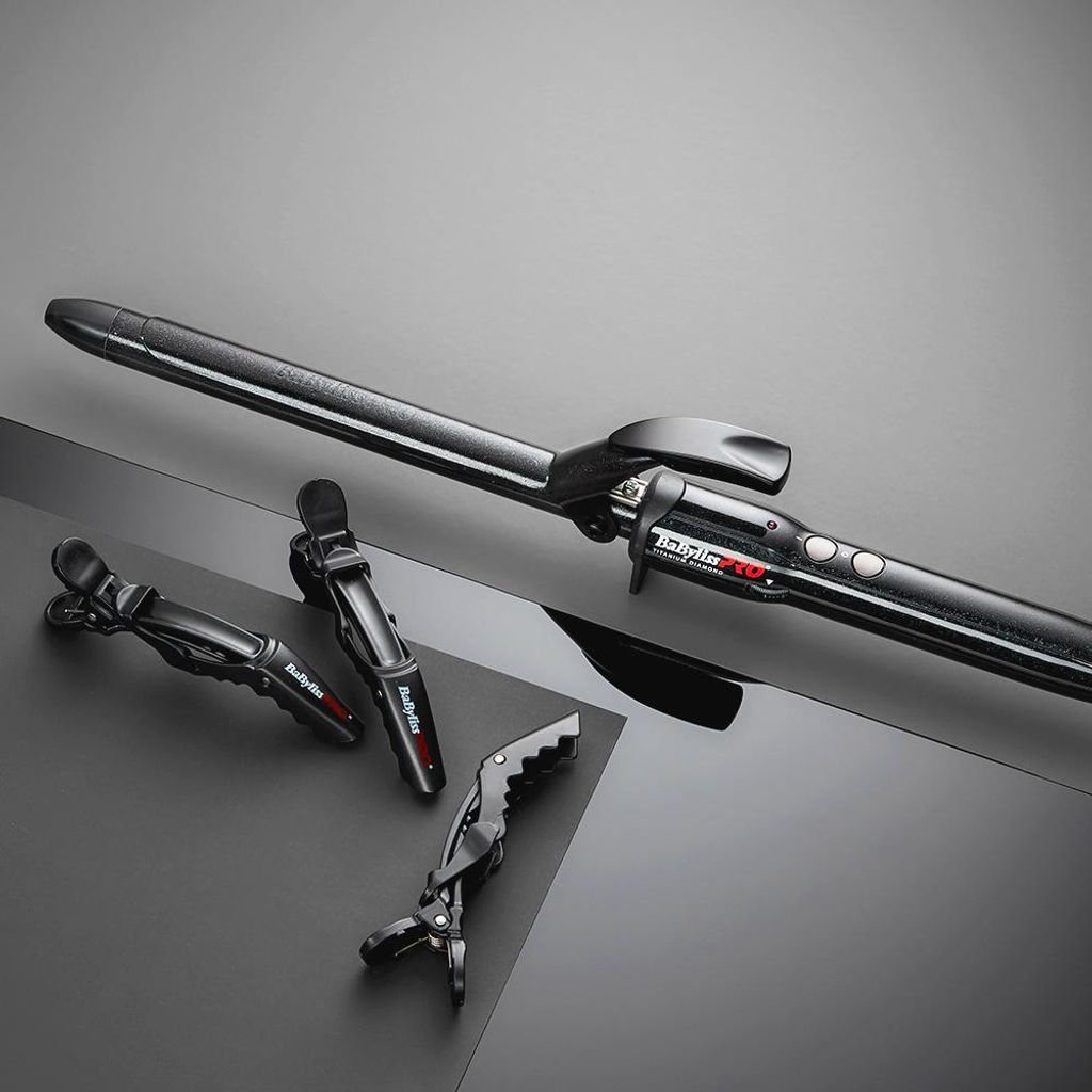 Babyliss Pro Ferro Extra Lungo in Diamond Titanium 19mm  Immagine del prodotto 