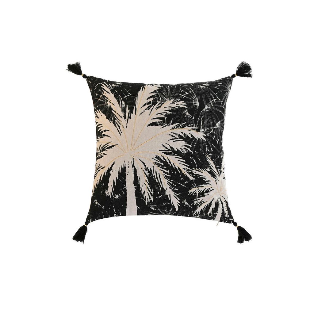 Cojín Home ESPRIT Boho Palmera 45 x 5 x 45 cm