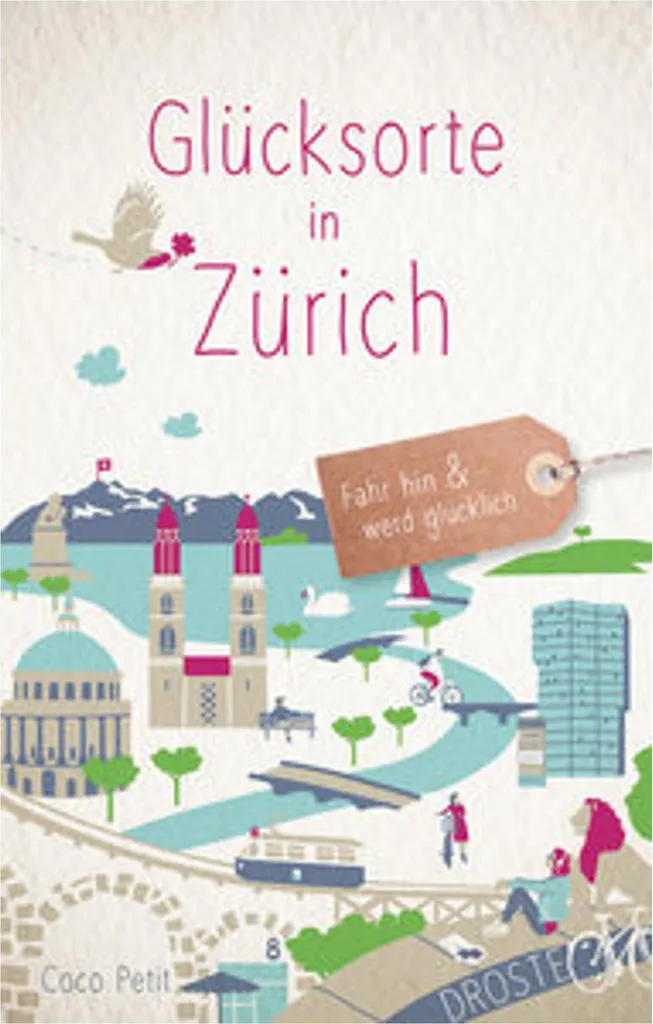 Livre Guide Touristique Glücksorte in Zürich pour visiter Zurich