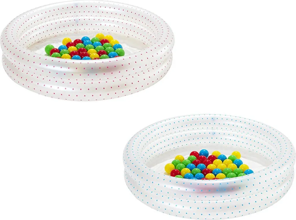Bestway 91 x 20 cm : Piscine à balles gonflable pour bébés et enfants