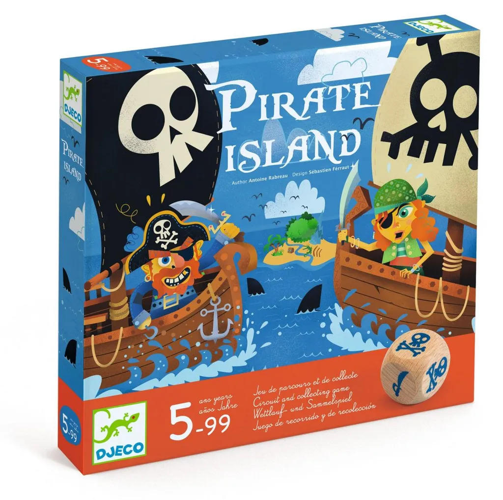 Jeu de société pirates Djeco idéal pour animer un anniversaire