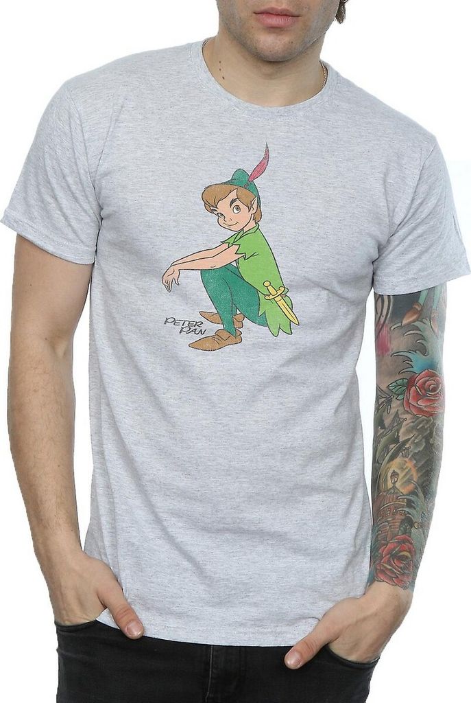 Peter Pan - "Classic" T-Shirt für Herren BI1098 (XXL) (Grau)