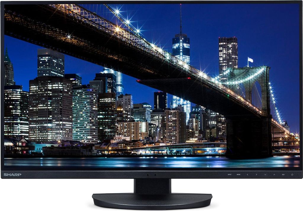 SHARP Sharp MultiSync EA272Q Computer Monitor 68,6 cm (27") 2560 x 1440 Pixel 4K Ultra HD LCD Schwarz