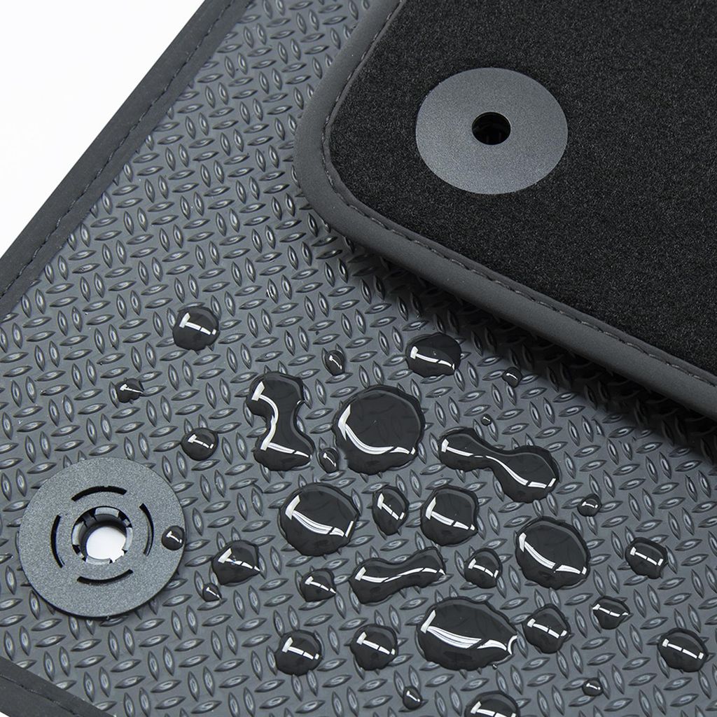 Allwetter Fußmatten passend für VW Tayron ab Bj. 2024-, Naht:Schwarz