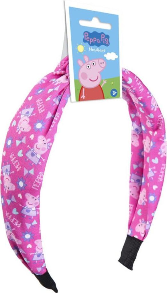Peppa Wutz Kinder Stirnband Serie Spring, 12x14 cm