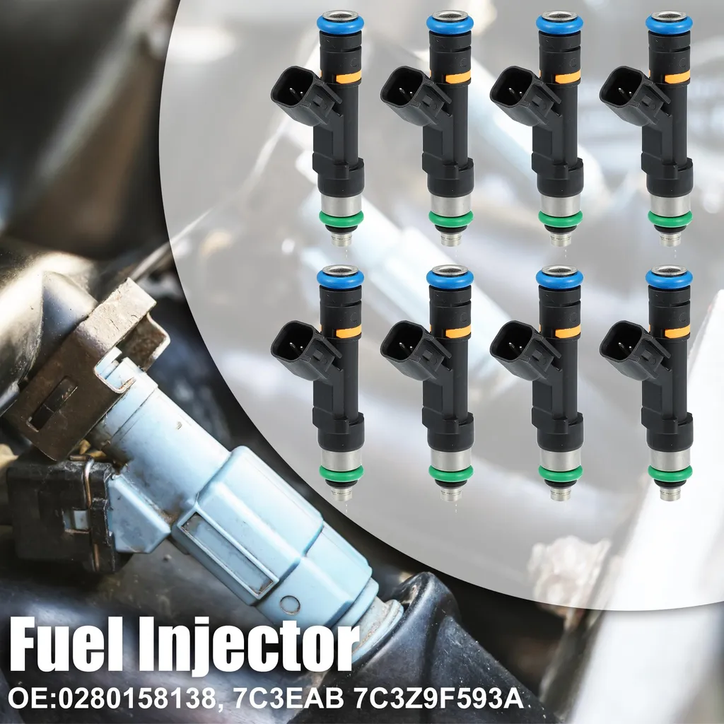 Lot de 8 Buses d'Injection Essence 7C3EAB pour Rénovation Moteur Voiture