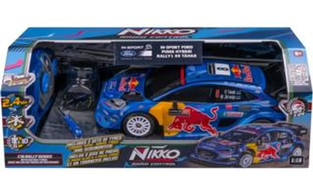 Voiture Télécommandée Course Extérieure Nikko RC Rallye Échelle 1:16 - 4