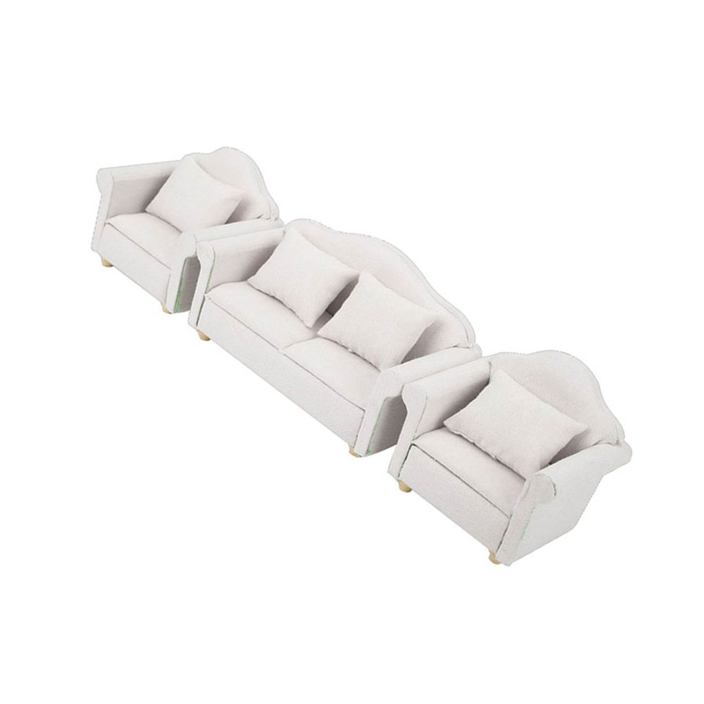 Puppenhaussofa,Puppenhaussofa,Miniatur-Sessel,Miniatur-Couch,Miniatur-Wohnzimmer