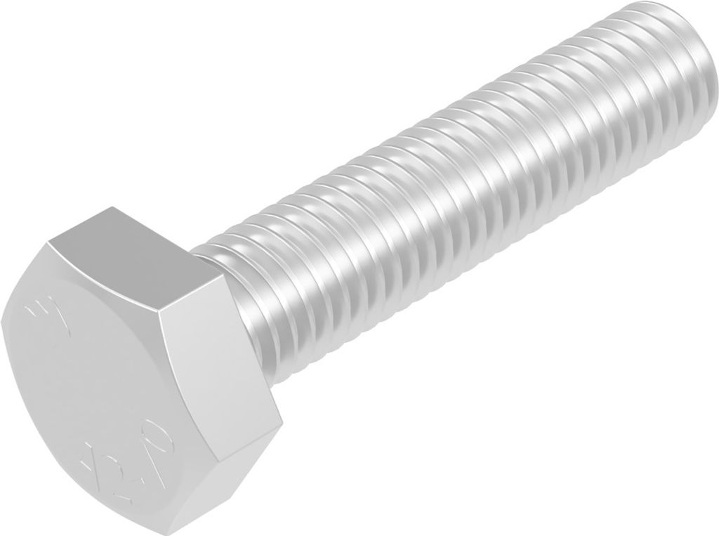 SECCARO Sechskantschraube M5 x 22 mm, Edelstahl V2A VA A2, DIN 933 / ISO 4017, Außensechskant, 20 Stück