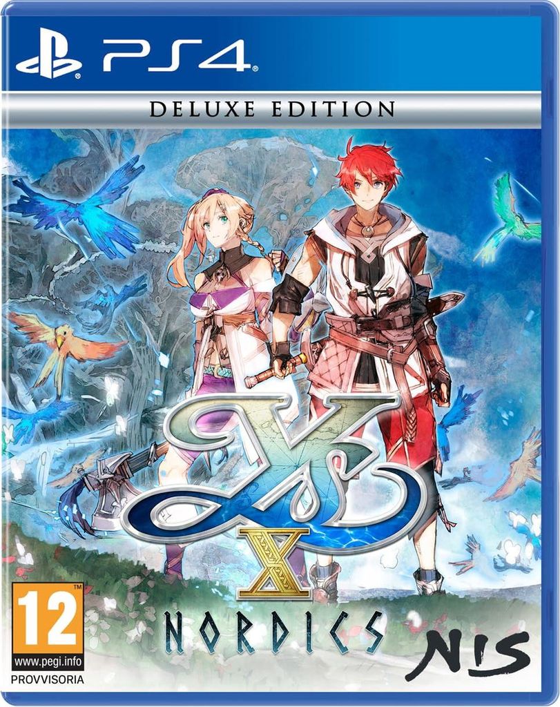 Ys X Nordics Deluxe Edition - Videogioco Action RPG für PS4 - PEGI 12 - NIS America