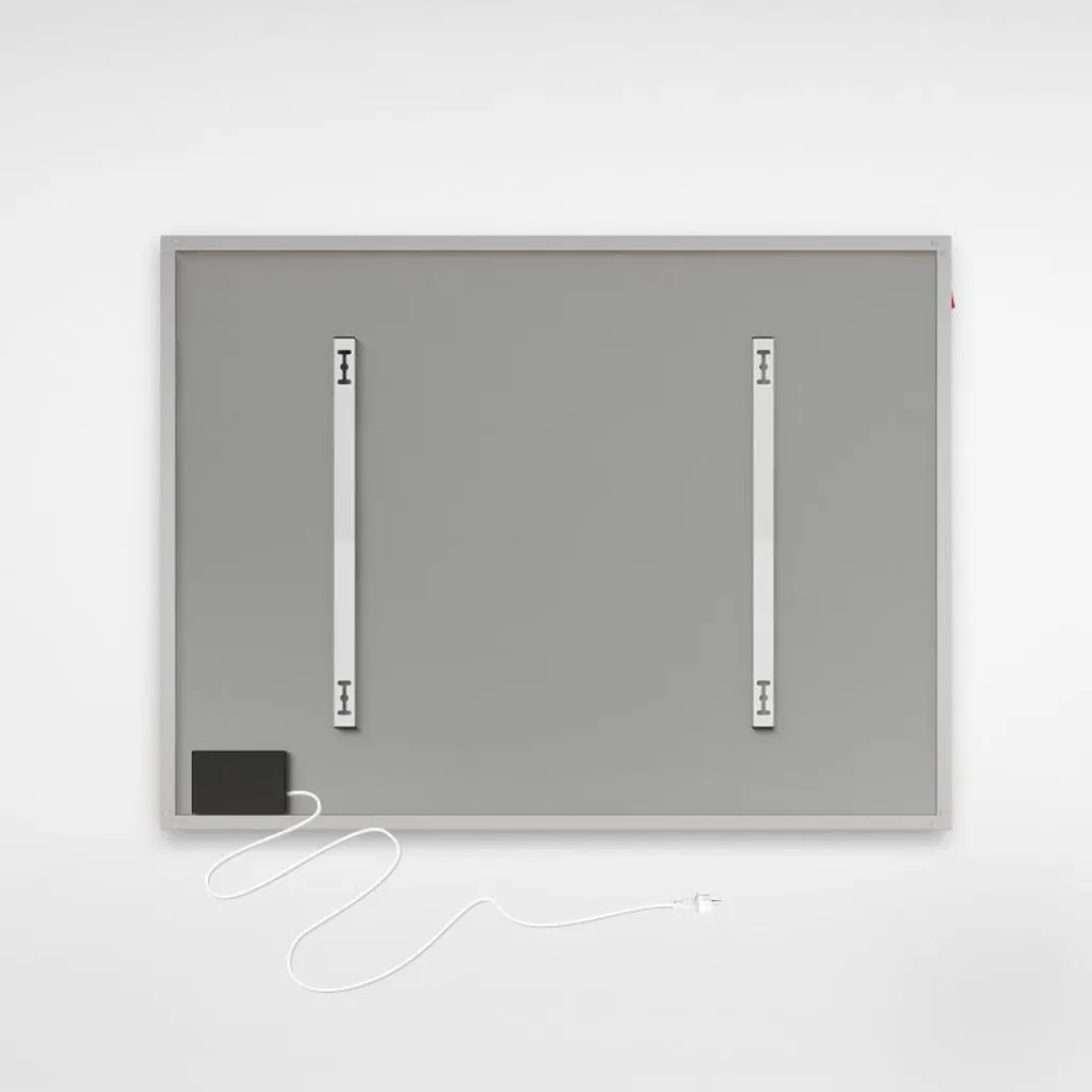 Panneau chauffant infrarouge extra-plat 450W - Finition alu 60x70 cm - 3