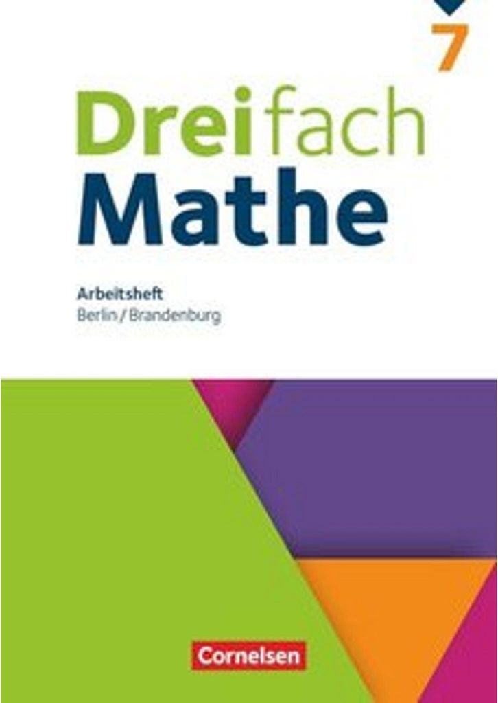 Dreifach Mathe 7. Schuljahr - Berlin und Brandenburg - Obrázok produktu 