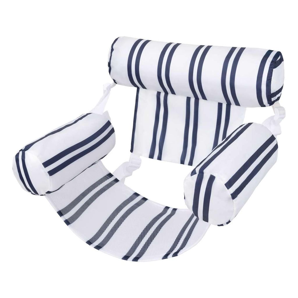 Flamingueo Aufblasbare Wasserhängematte PVC Blau Produktbild 