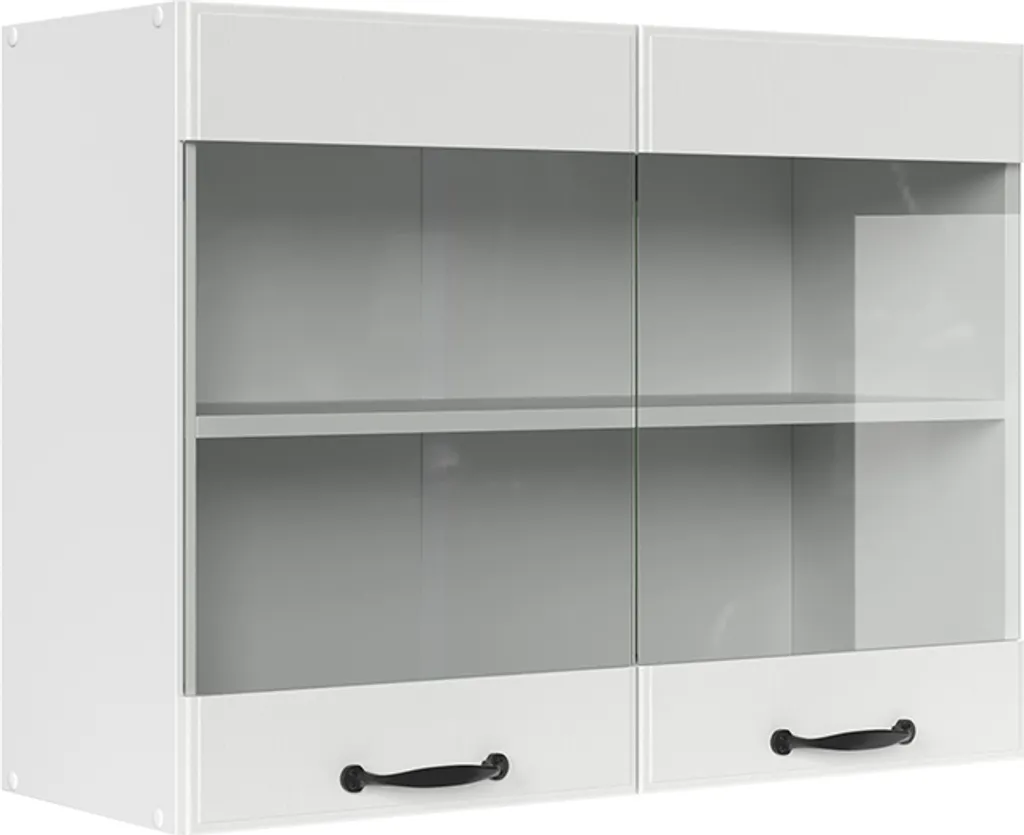 Armoire de salon vitrée 80cm Vicco R-Line pour exposer votre vaisselle
