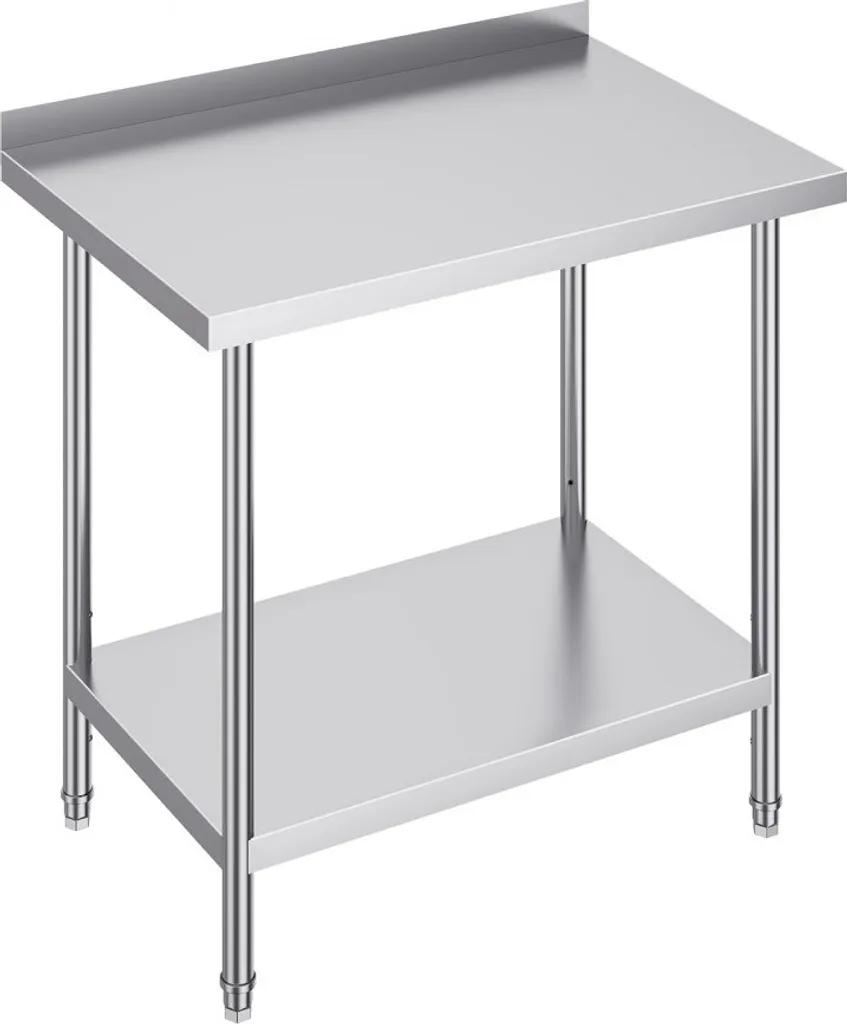 Table de préparation des aliments en inox - Table pour restauration