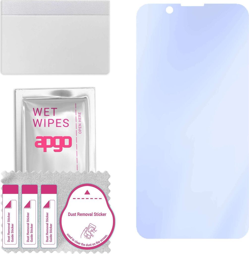 apgo Hybrid Schutzglas, kompatibel mit Sony Xperia 10 VI, 9H Härte, Flexible Nano Glass PRO, toller Ersatz für Hartglas, kratzfester Displayschut...