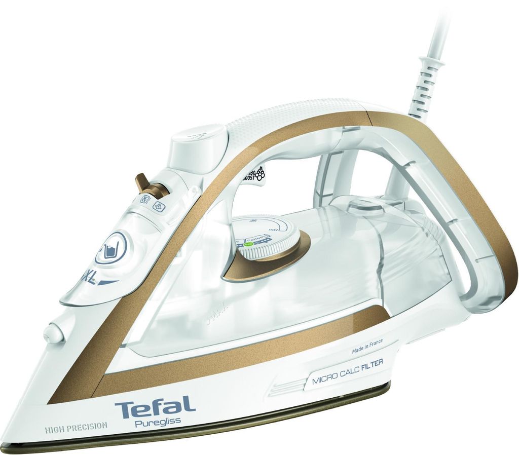 Tefal Puregliss FV8042, Trocken- & Dampfbügeleisen, Produktbild 