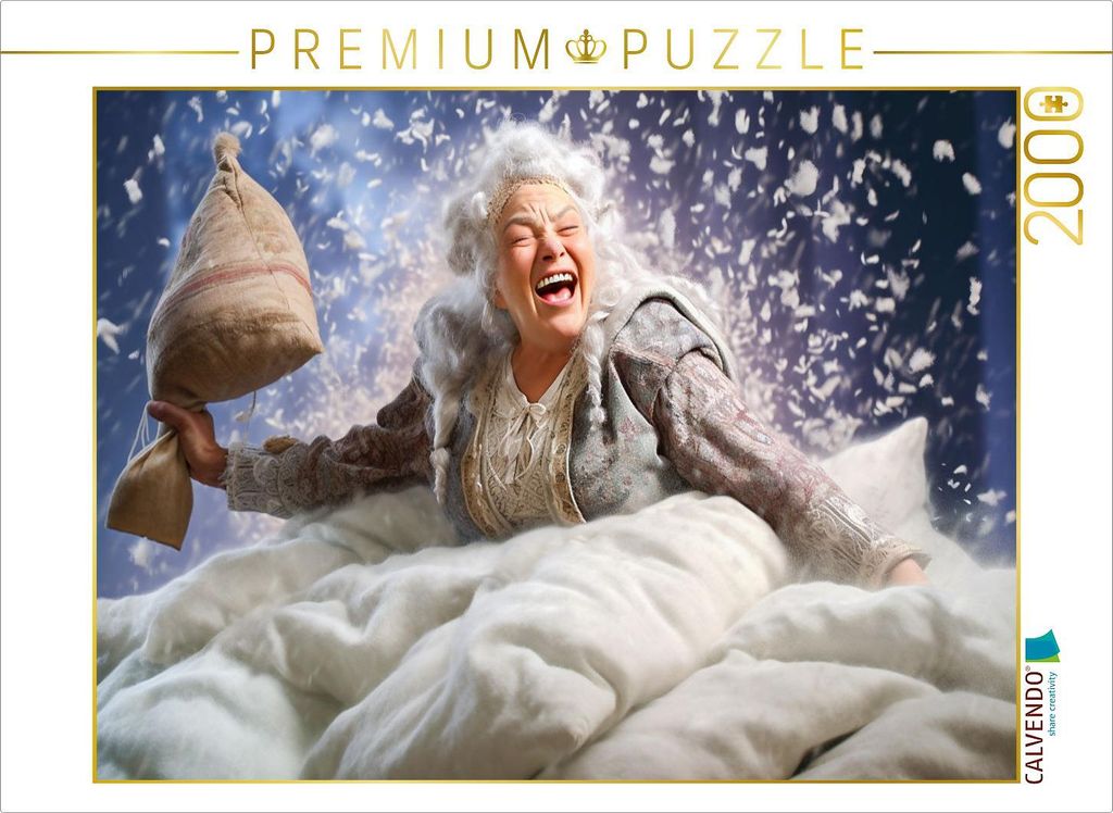 CALVENDO Puzzle Frau Holle | 2000 Teile Lege-Größe 90x67cm Foto-Puzzle für glückliche Stunden