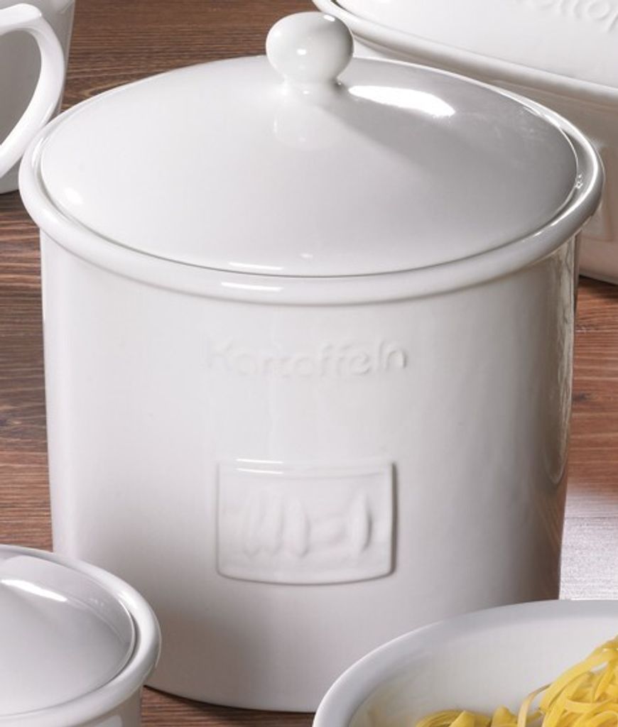 Carl Tode Kartoffeltopf Toskana Ø23 cm Steingut weiß Produktbild 