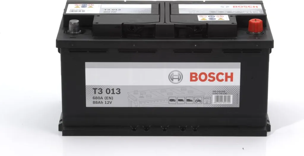 Batterie Bosch T3013 88Ah 0092T30130 pour démarrage de camion