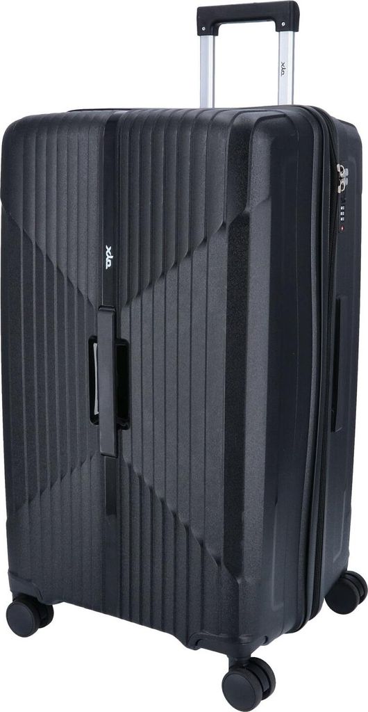 DYX 4-Rad Trolley L 76 cm New York schwarz : schwarz Farbe vom Hersteller: schwarz