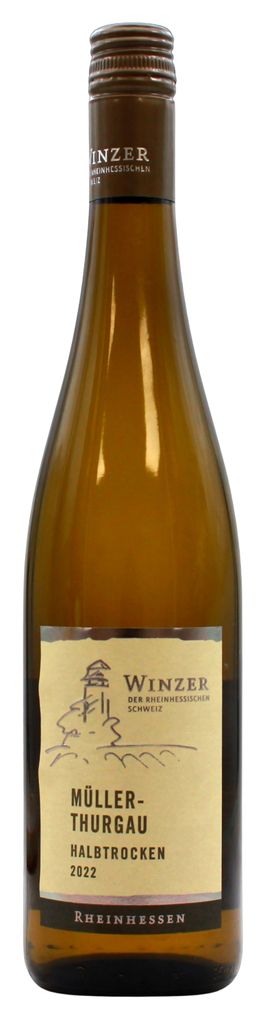 Winzer der Rheinhessischen Schweiz Müller-Turgau Weißwein Produktbild 