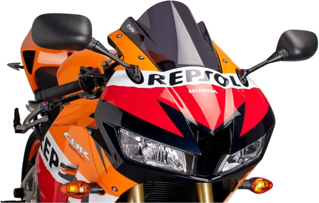 PUIG 6478F Z-Racing Scheibe passend fuer HONDA CBR600RR Stark getönt