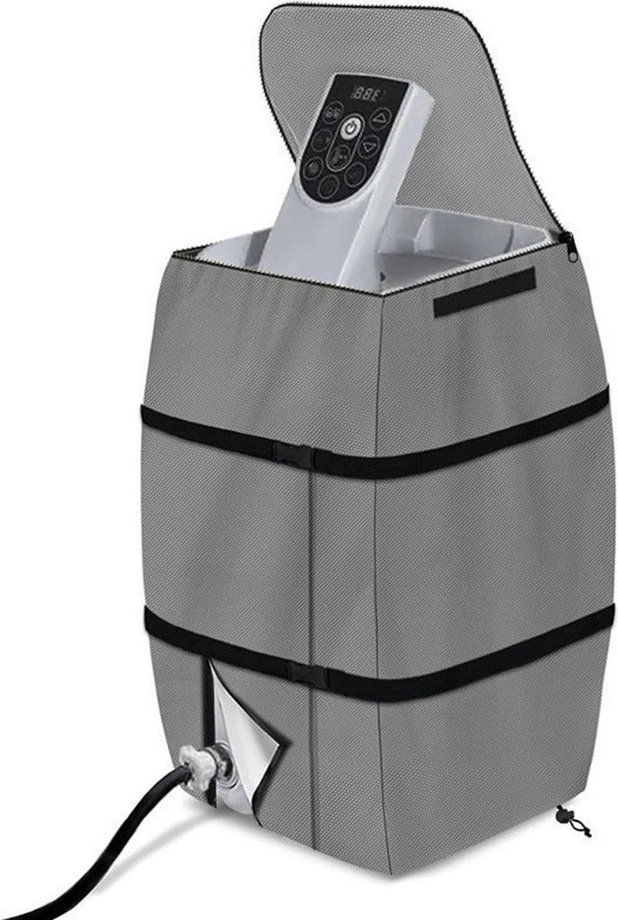 Whirlpool & Spa Pumpenabdeckung, isoliert, wasserdicht & staubdicht, Schutz für Heizungspumpe, Pool oder Außenwanne, 43×38×54 cm