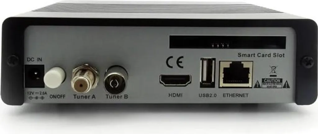 ZGEMMA H8.2H Tuner DVB-S2X T2 C Linux Décodeur Multimédia ultra performant - 3