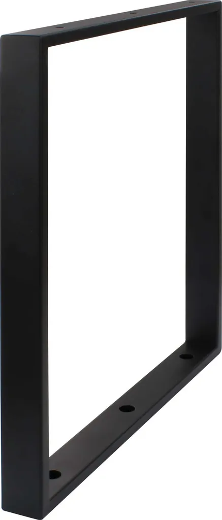 Staffa per Mensola RAHMEN Nero Opaco - Design Berlin per DIY