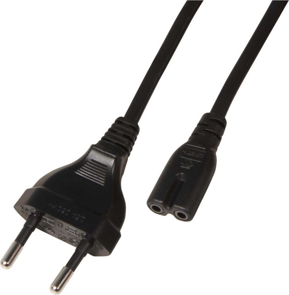 LogiLink CP092, 1,8 m, Netzstecker Typ C, C8-Koppler, 250 Produktbild 