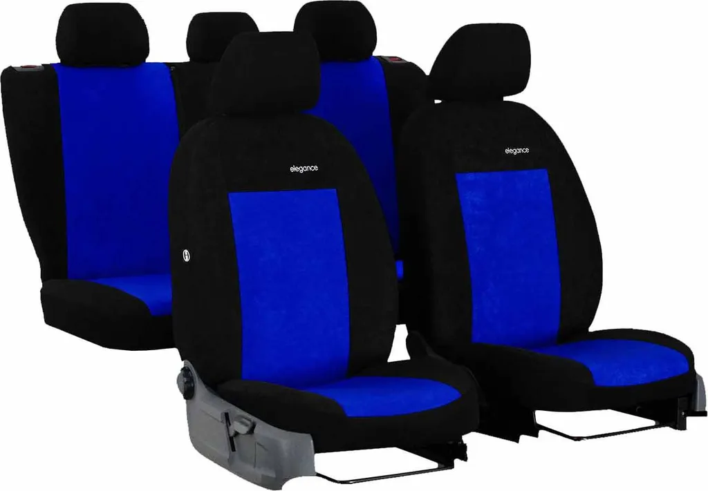 Coprisedili auto Coprisedili auto universali per Opel Antara Set blu - 11
