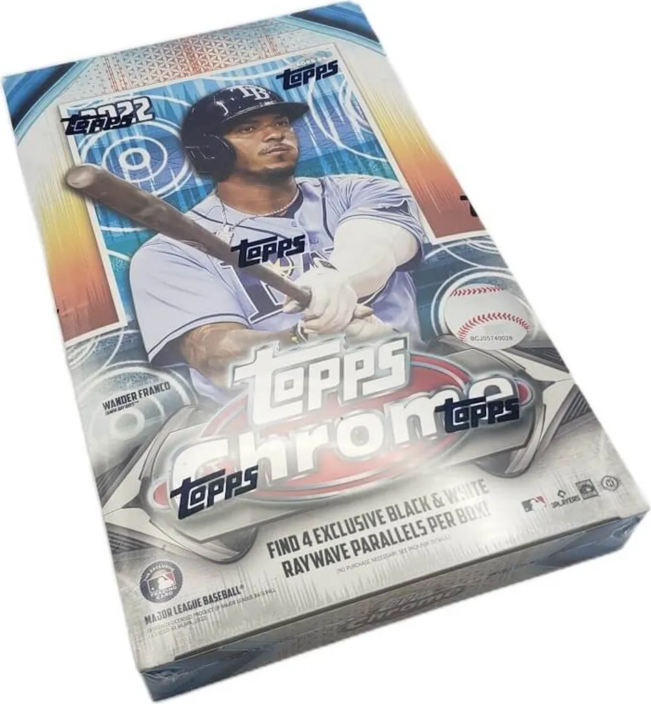 Boîte de Cartes de Collection MLB 2022 Topps Chrome Sonic LITE Hobby