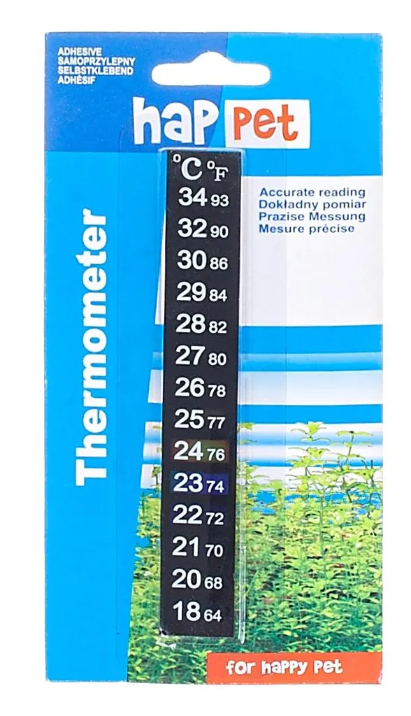 Striscia Termometrica Happet: Controllo Temperatura Acquario Facile