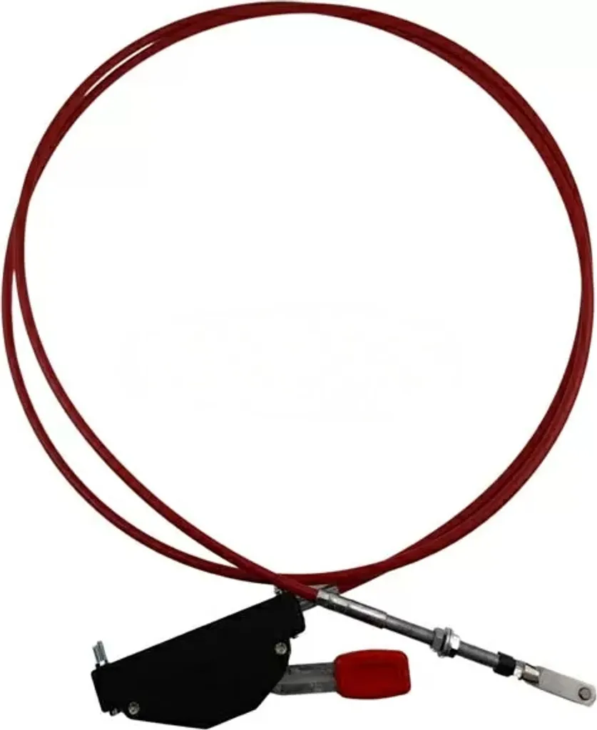 Levier d'attelage inclinable avec câble 150cm et accouplement mécanique - 3