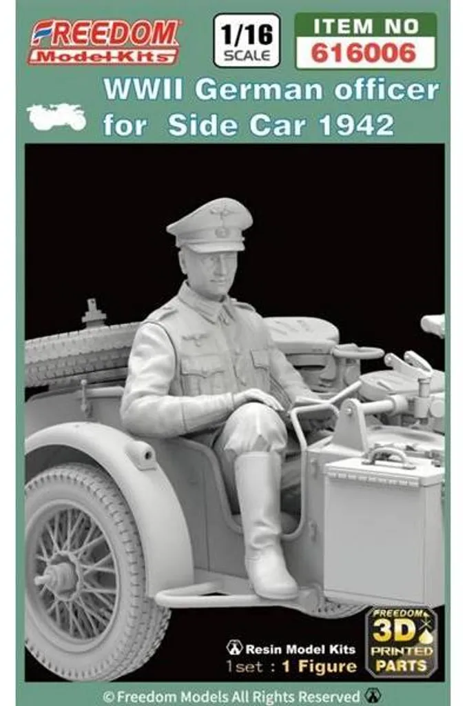 Réussissez votre Diorama WWII : Officier Allemand 1/16 pour R75