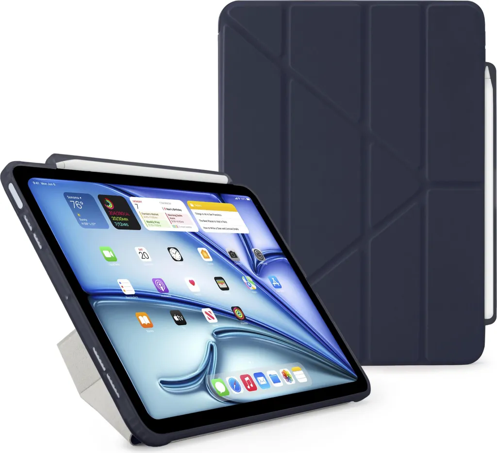 Coque iPad Air 11 M2 M3 Origami No3 - Augmente la Batterie de 20%