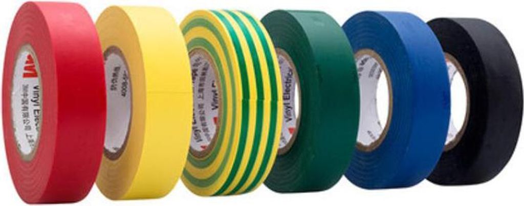 Isolierband 18 x 0.15 mm, 20 m pro Rolle : Gelb Farbe: Gelb