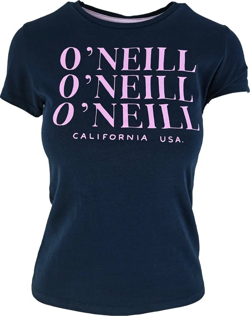 T-shirt de Surf Enfant O'Neill LG All Year SS en Coton Doux Bleu Marine