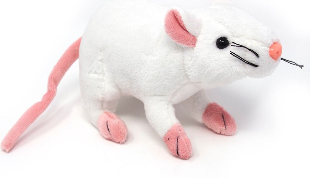 Cornelissen - Kuscheltier - weiße Ratte